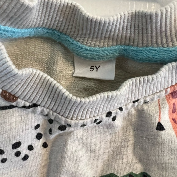 Kids Animal Print Sweatshirt - Multicolor - Picture 4 of 4